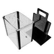 Acrylic Poker Chip 1000 Carrier With Lock, 1000-Carrierwlock